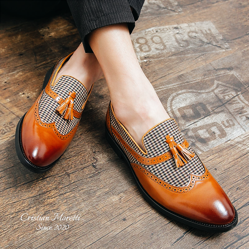Sapatos Slip-On de Couro Premium Antonio De LucaTM