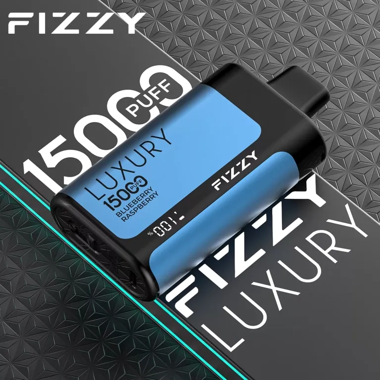Fizzy Luxury 15000 Puffs LCD Screen Rechargeable Disposable Vapes Grape_2