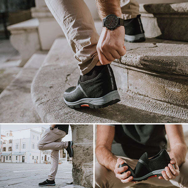 COMFORTSLIP™ - TÊNIS DE ACADEMIA COM ESPUMA DE MEMÓRIA MASCULINA