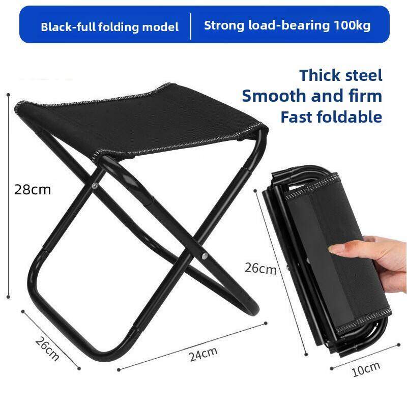 Affordable Portable Bag Folding Load Stainless Steel Comfortable Outdoor Slacker Foldable Chair