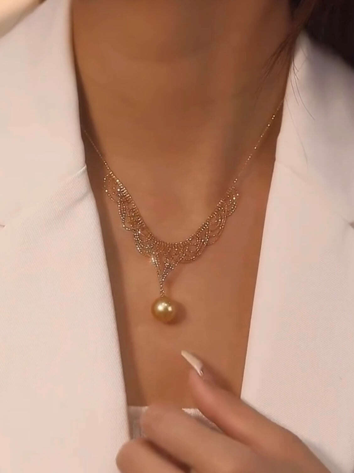 Колие Amelia | 24k златно покритие