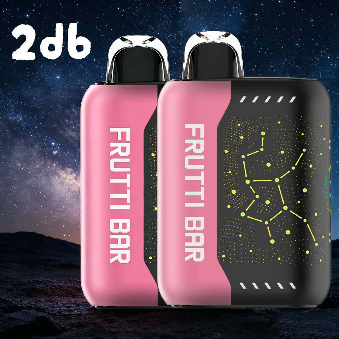 🚀 FRUTTI BAR FB25000 Eldobható elektronikus cigaretta - 25 000 használat (2 darabos csomag)