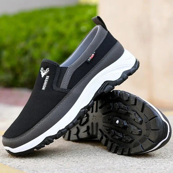 COMFORTSLIP™ - TÊNIS DE ACADEMIA COM ESPUMA DE MEMÓRIA MASCULINA