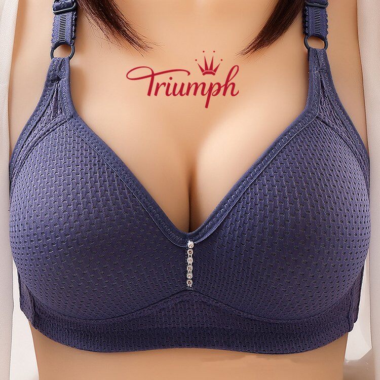 Ropa interior sin acero de talla grande para mujer Triumph 【M-5XL】