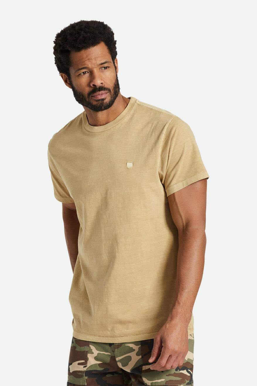 Vintage Reserve S/S Tee - Sand Vintage Wash