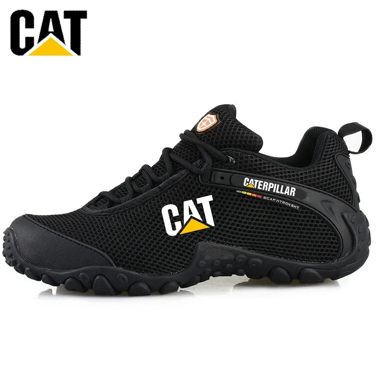 Novas botas de trabalho masculinas CAT®2025 feitas de aço resistente a rachaduras e perfurações