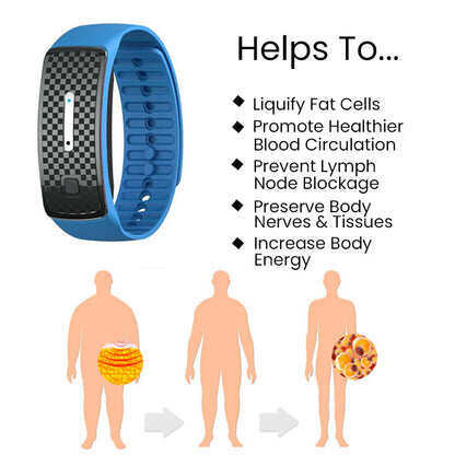 💪 Último SlimPulseTM 2024 Ultrasonic Fat Blasting and D etoxing Wristband - Balanço Energético 🎁 (desconto por tempo limitado + recomendação médica)