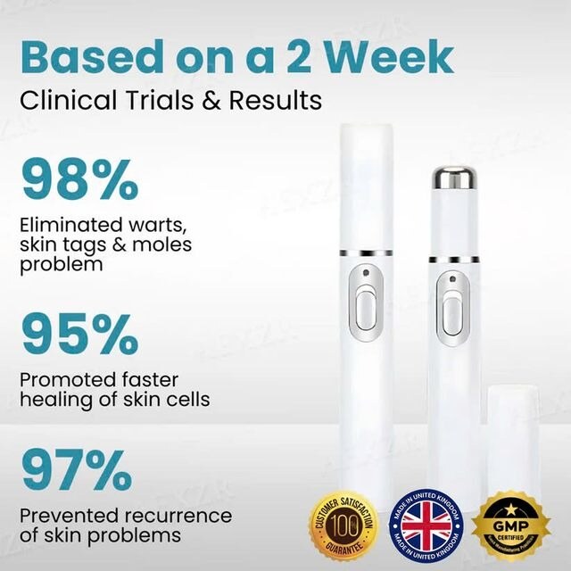 Caneta a laser para remoção de pintas e verrugas não invasiva SCNDR® 🏅