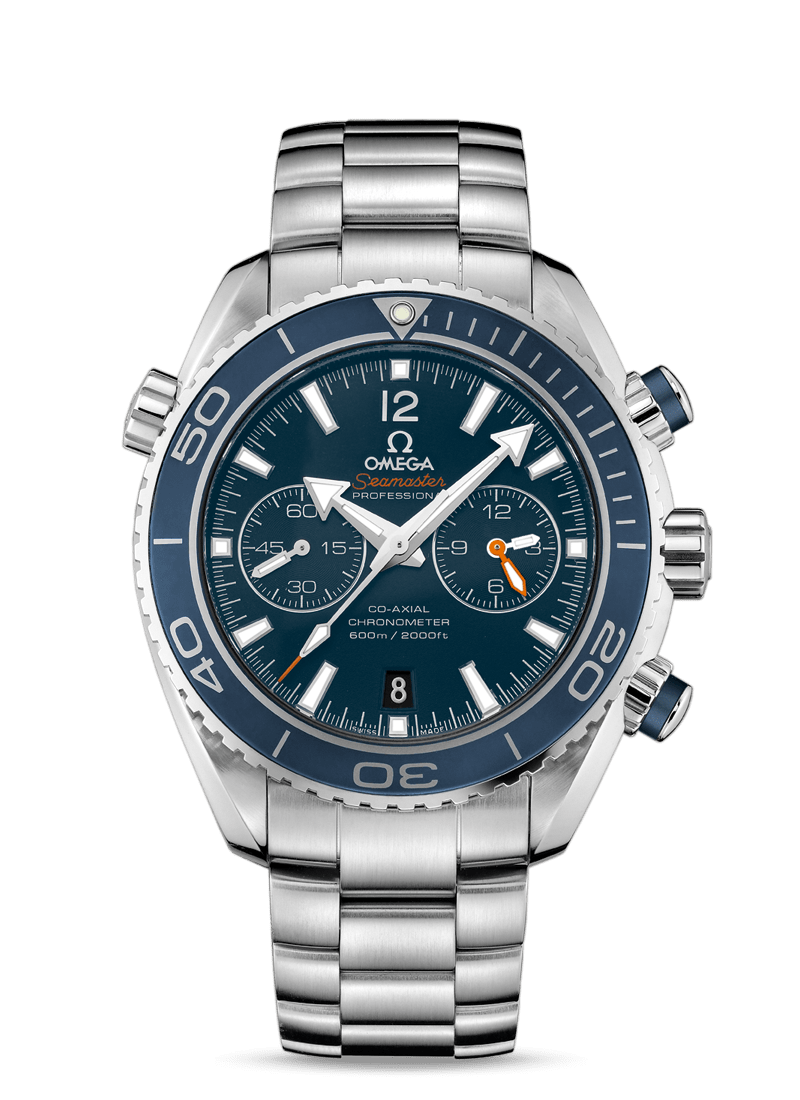 Omega Seamaster Planet Ocean 600M GMT 43.5mm Steel Oreo