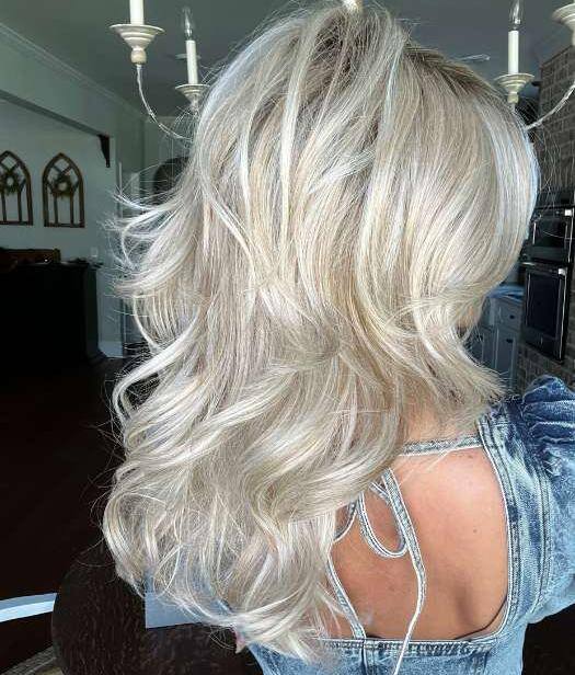 Hot New Fluffy Layered Wave Human Hair Wig