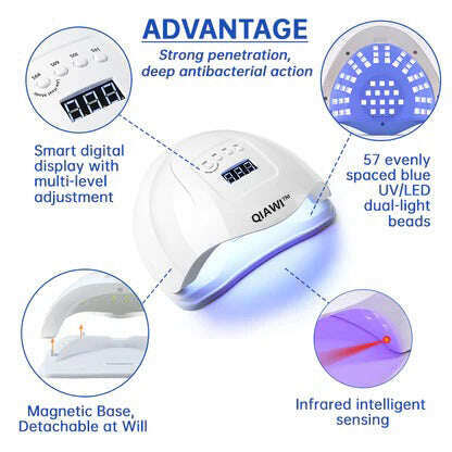 🎅Descontos especiais de Natal: 62% OFF🎄QIAWI™ PureNail Fungus Laser Device - 🗽Fabricado e enviado dos EUA👏