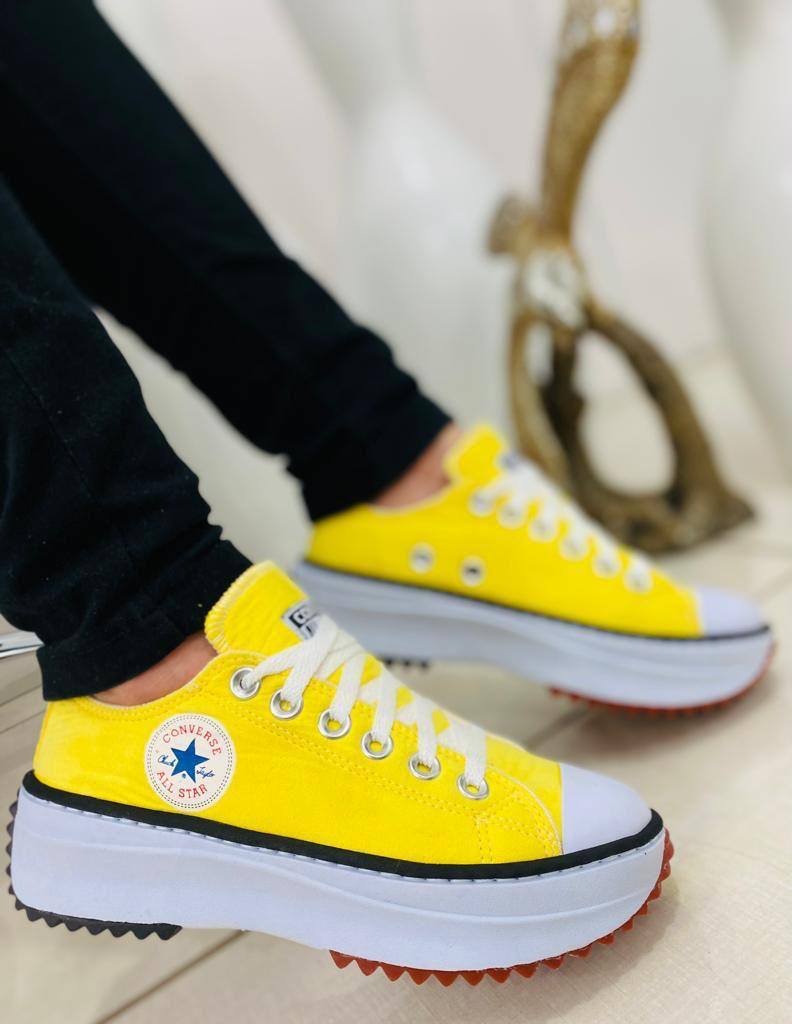 Sapatos de lona feminina da moda All Star 3.0 - 2023 (Modelo Exclusivo)