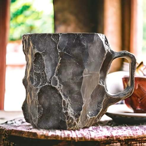 (💐Promocja wiosenna💐) ✨️2025 Nowe kubki do kawy z kryształkami mineralnymi☕