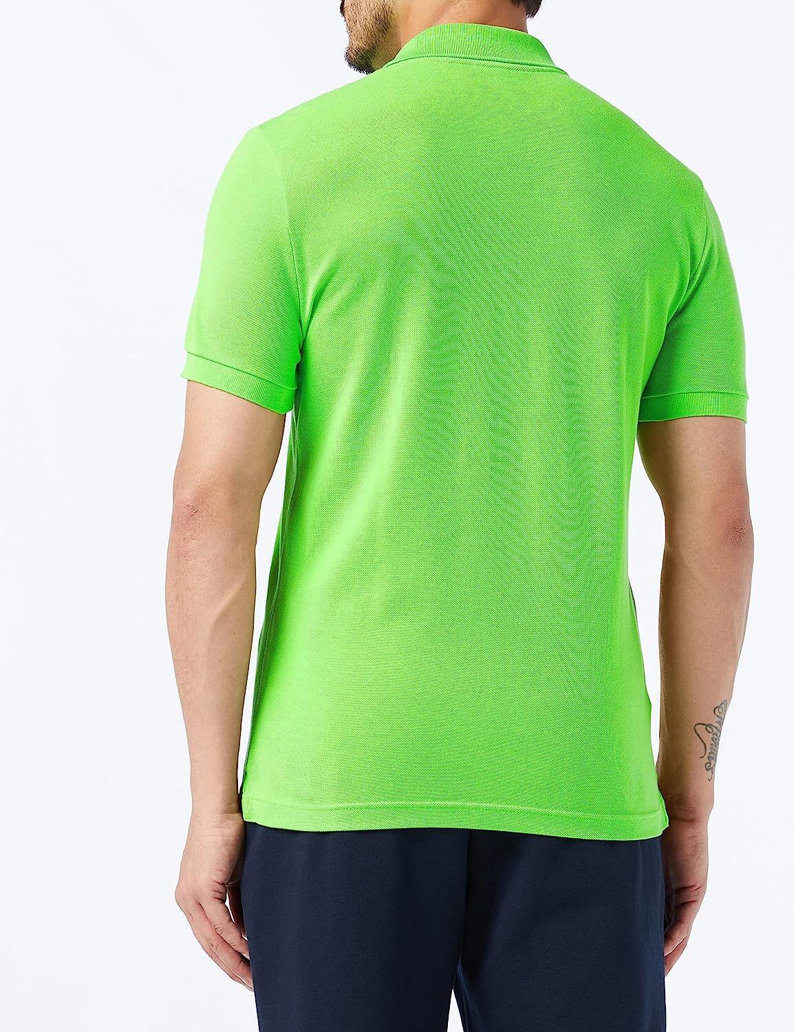 CAMISA POLO MASCULINA LACOSTE CLASSIC PIQUE SLIM FIT MANGA CURTA