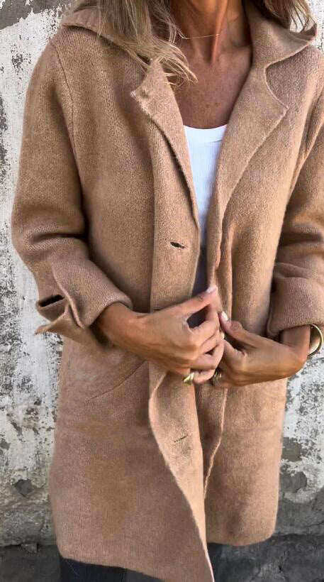 CASACO DE LAZER DE CASHMERE ÚNICO