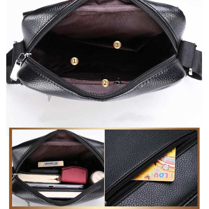 Męska tornister na ramię Crossbody Bag Tour Bag Viconchic