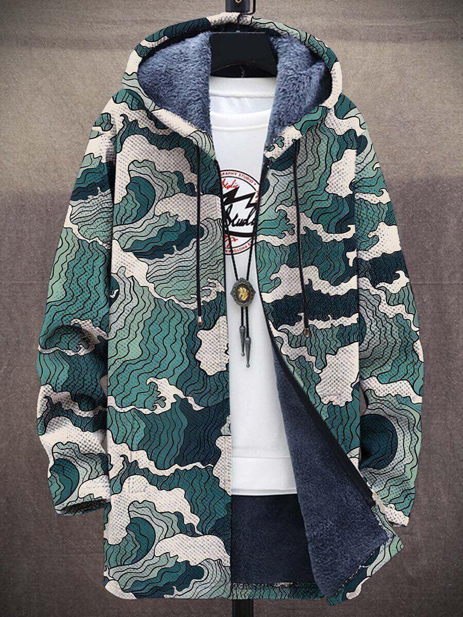 Anna – Jaqueta com estampa artística