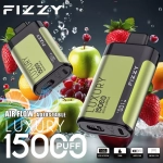 Fizzy Luxury 15000 Puffs LCD Screen Rechargeable Disposable Vapes Blueberry Raspberry
