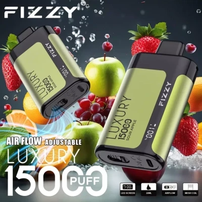 Fizzy Luxury 15000 Puffs LCD Screen Rechargeable Disposable Vapes