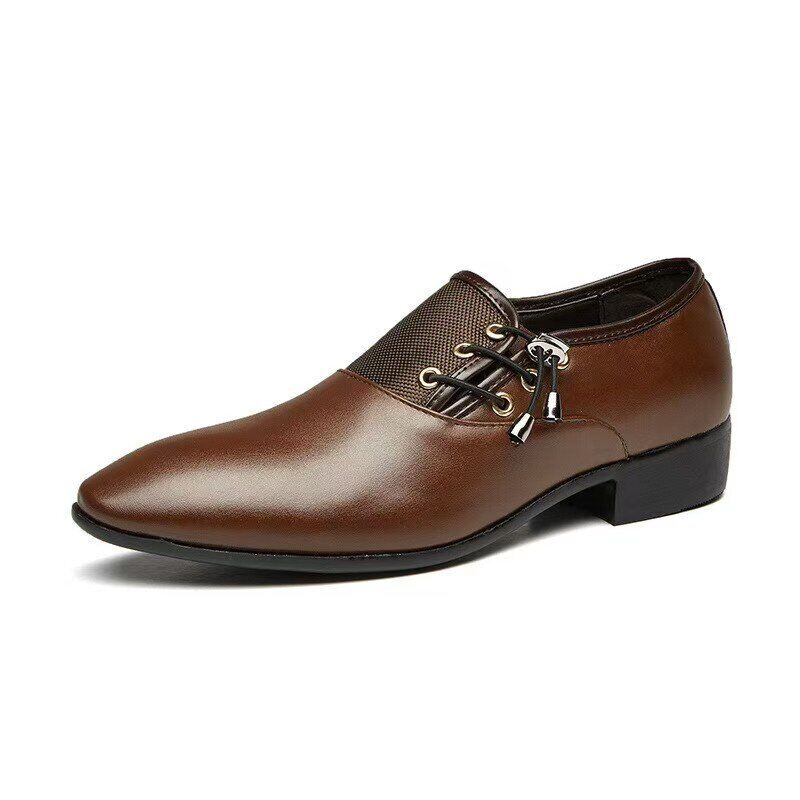 Sapato de couro para homem elegantes de estilo vintage | 50% de desconto🔥