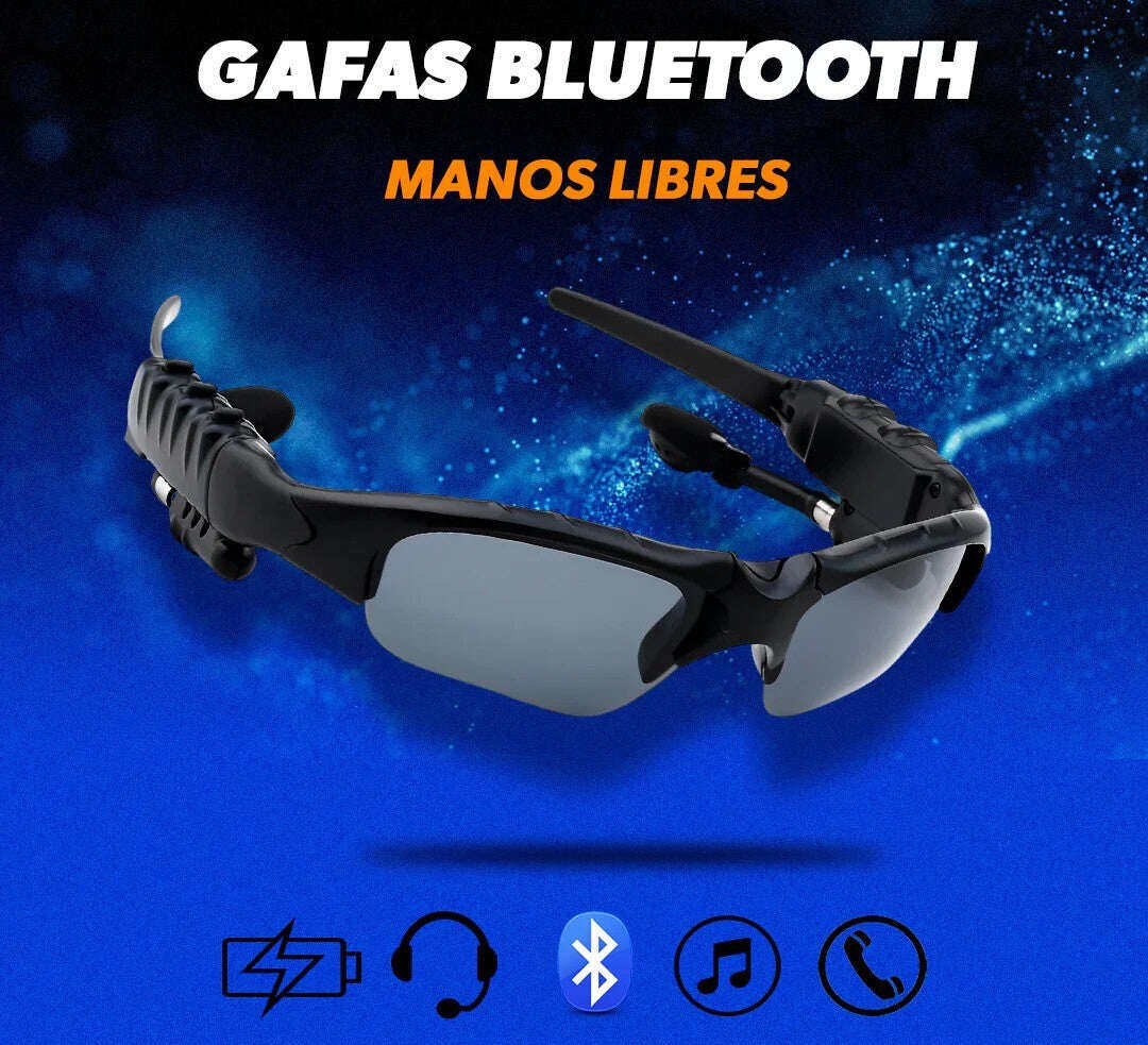 BlueSound™ Ideal para motoristas e atletas - Óculos com fones de ouvido Bluetooth