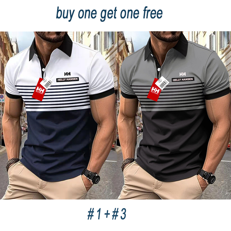 CAMISA POLO MASCULINA HELLY-HANSEN®, PACOTE COM 2