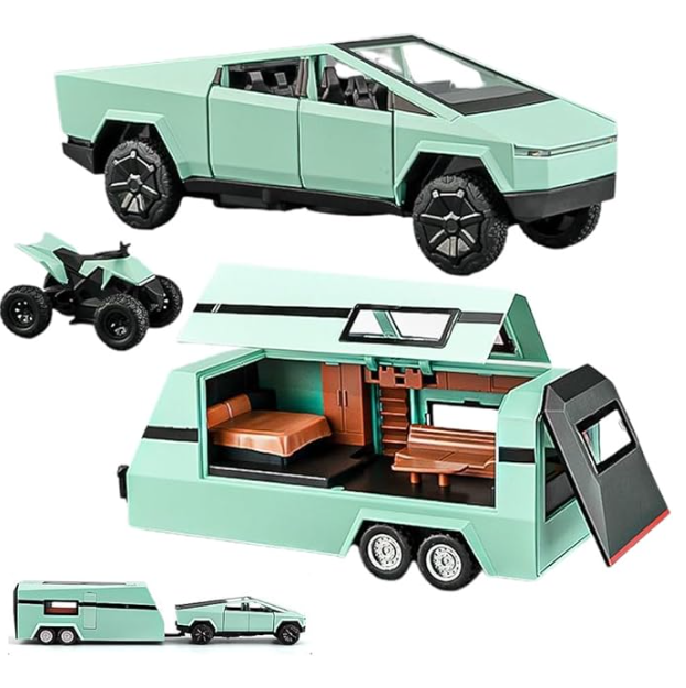 1:24 και 1:32 Tesla Cyber ​​Truck Die Cast