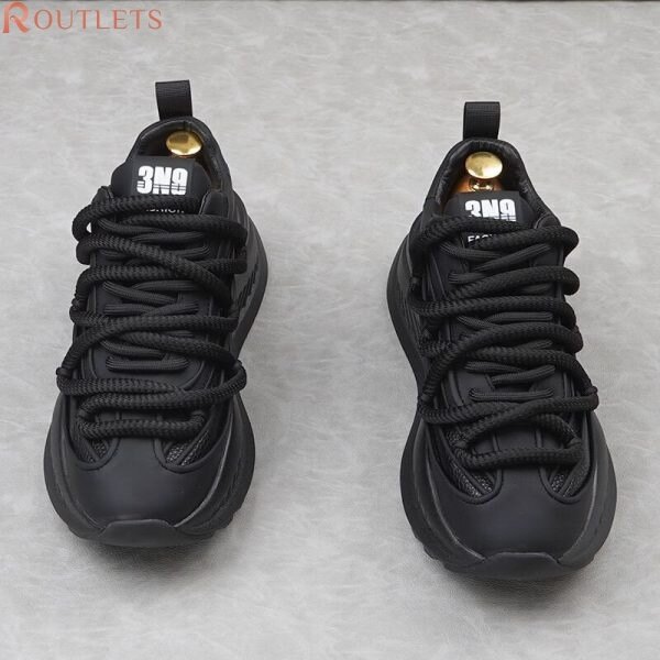 2024 novos calçados esportivos casuais com sola grossa