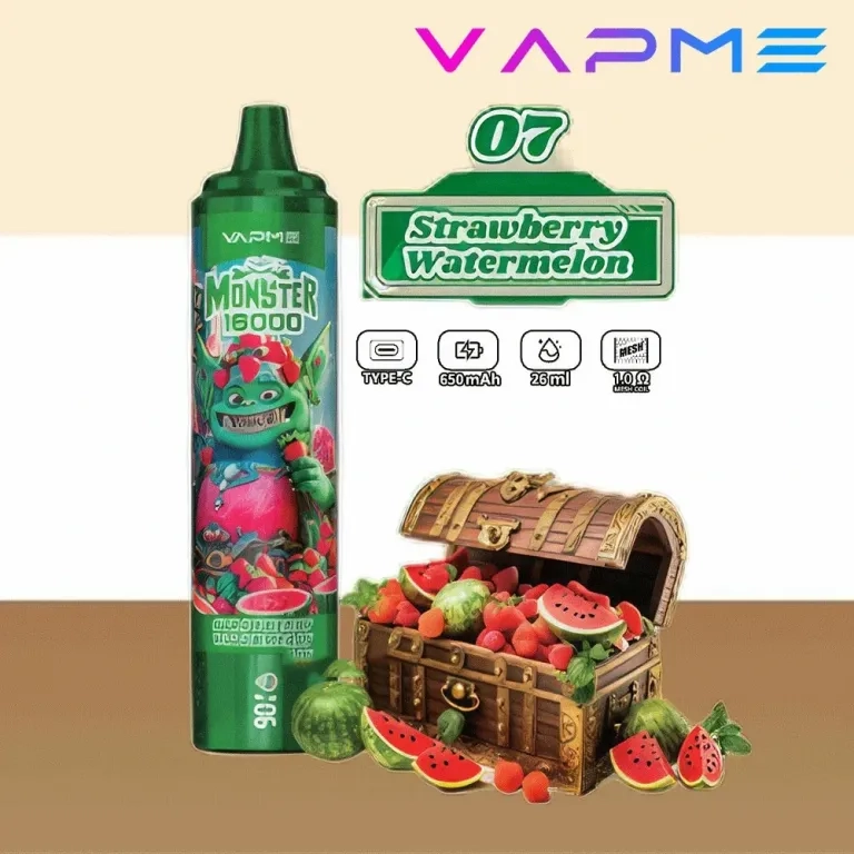VAPME Monster 16000 Puffs Disposable Vape