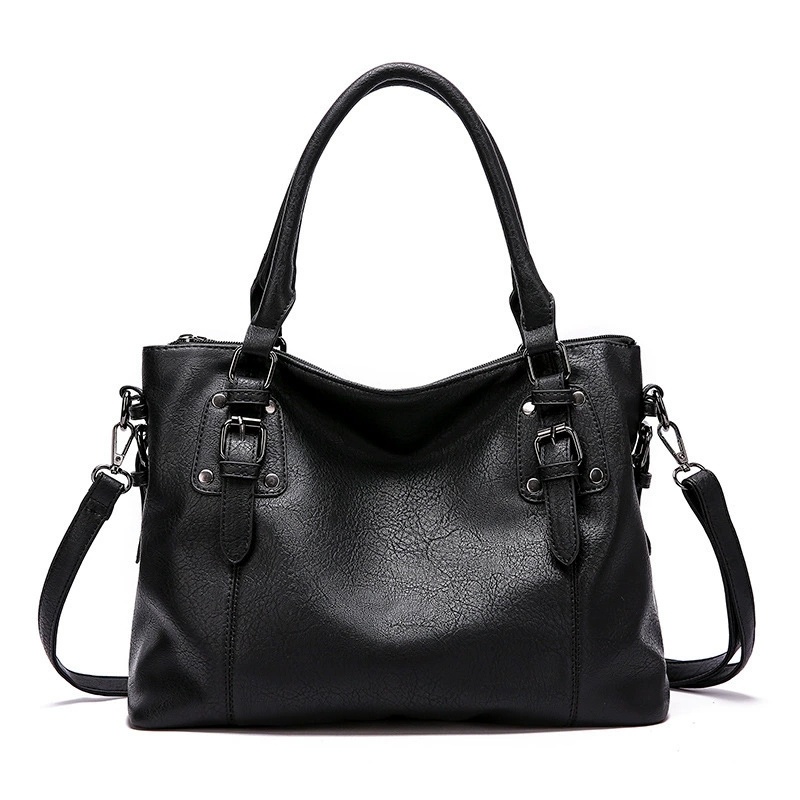 Bolsa de couro feita à mão