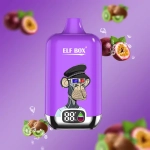 ELF BOX Digital 12000 Puffs Disposable Vape Blue Razz ice