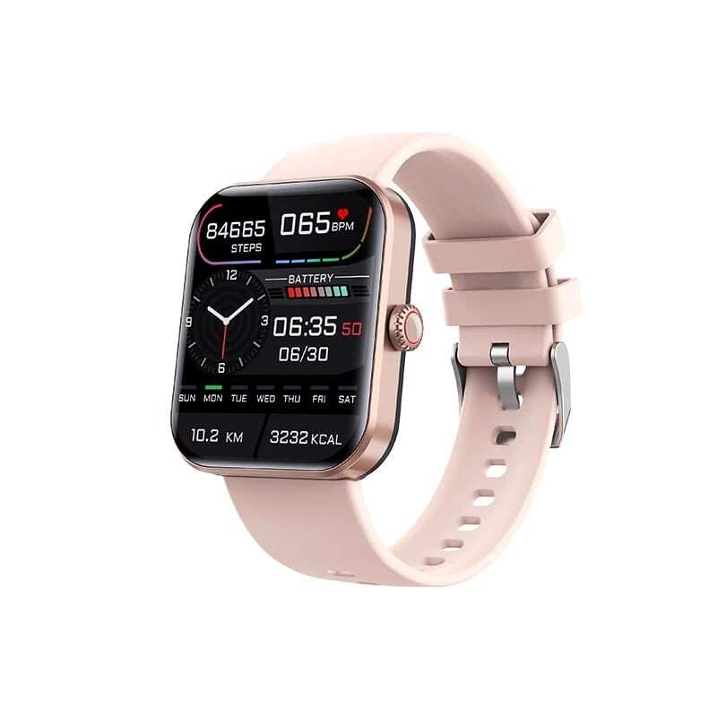[Całodzienne monitorowanie tętna i ciśnienia krwi] Modny smartwatch Bluetooth