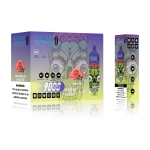 vopk tornado 9000 puffs Strawberry Raspberry Ice