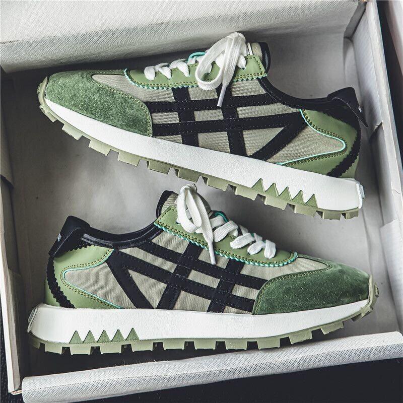 Sapatos casuais com sola grossa, modelo trendy 2024 – Versatilidade e estilo!