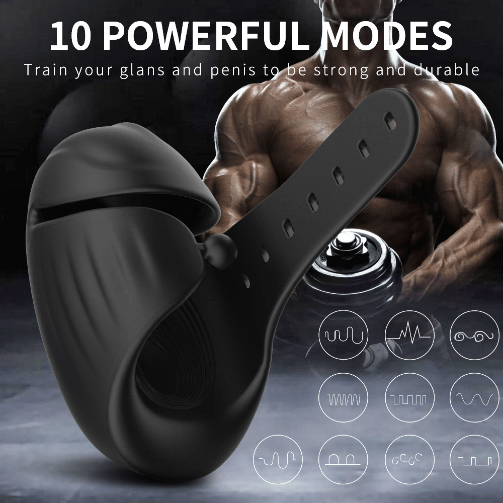 🎁2023-MASTURBADOR DE PÊNIS MASCULINO, VIBRADOR VESTÍVEL, RETARDADOR DE TREINAMENTO, ESTIMULADOR DE GLANDE🔥