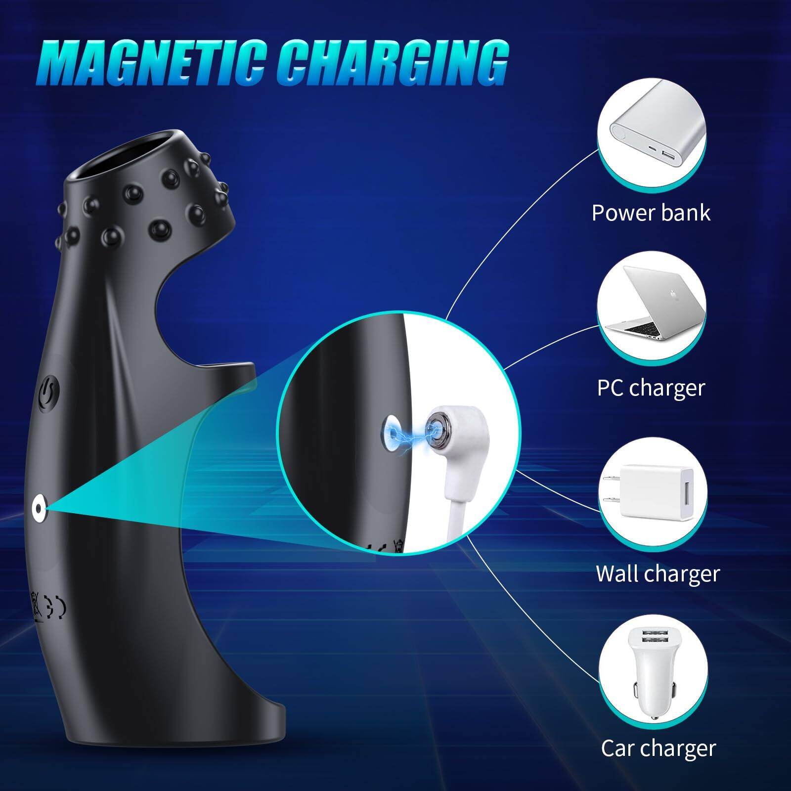 💥Специално представяне през 2024 г.💕--💕Троен пръстен за пенис