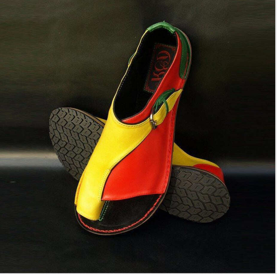 MINI SANDÁLIA FEMININA DE COURO