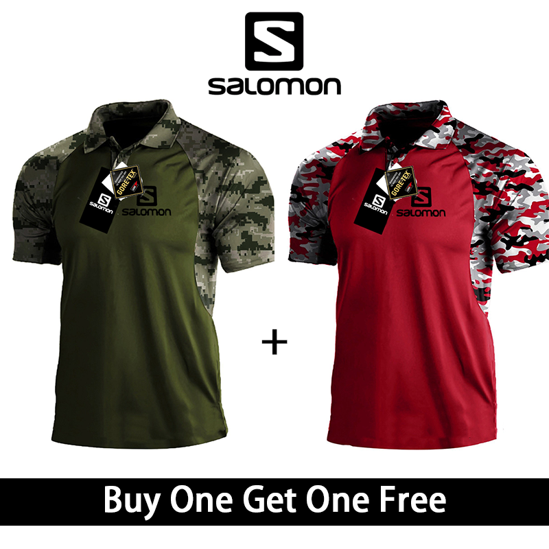 Męskie koszulki polo Salomon, 2 szt
