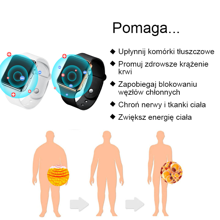 [ ⭐ Utánvéttel ⭐ ]⌚ 2025-ös új SlimPulseTM ultrahangos méregtelenítő óra – energiaegyensúly 🎁 (👨‍⚕EHMA ajánlott)