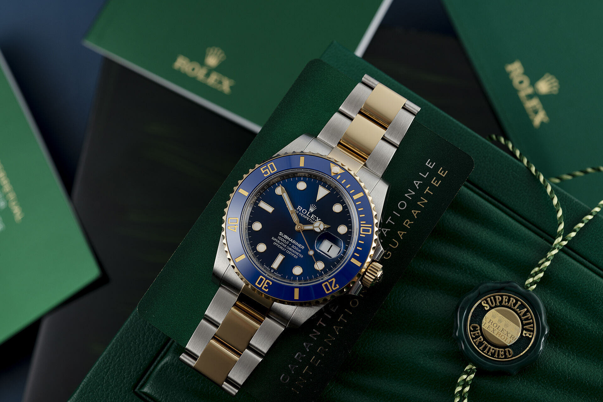 Rolex 126613LB Submariner Azul Royal - Novo
