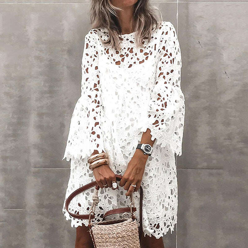 2024 novo vestido feminino europeu e americano de verão