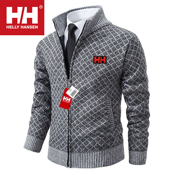Férfi alkalmi pulóver 🐑 Helly-Hansen®, gyapjú