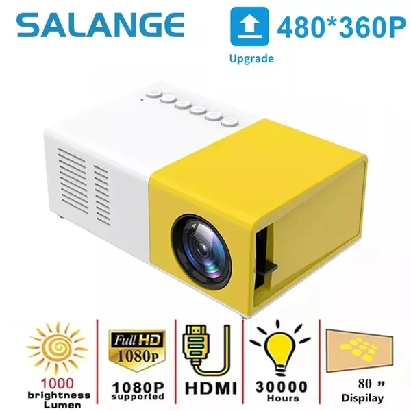 YG300 Home LED Portátil Micro Mini Projetor HD