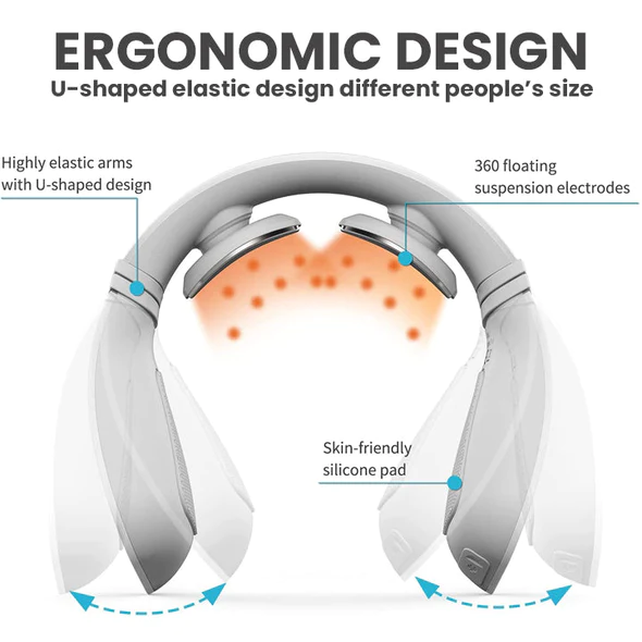 ACUPRO™ EMS АПАРАТ ЗА ЛИМФЕН МАСАЖ НА ВРАТИЧНИ ТОЧКИ