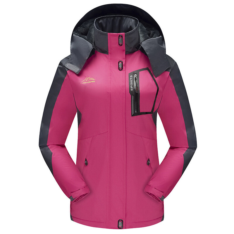 【L-5XL】2023 nova jaqueta impermeável à prova de vento à prova d'água plus size acolchoada espessada