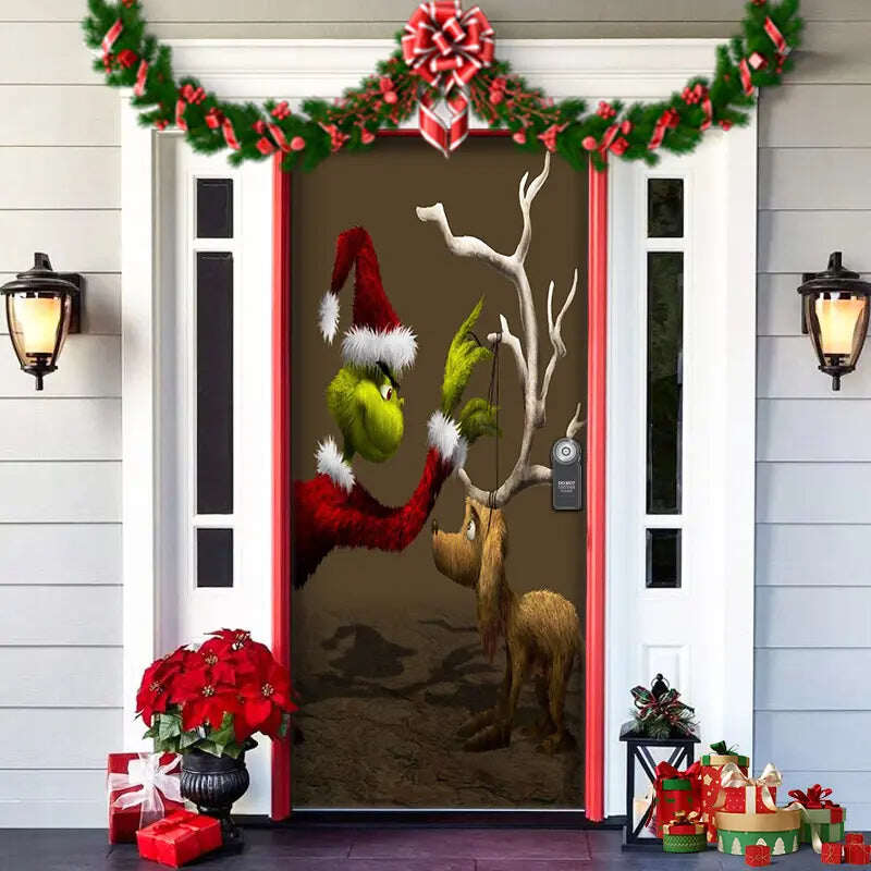 🔥2024 Novas cortinas decorativas de Natal