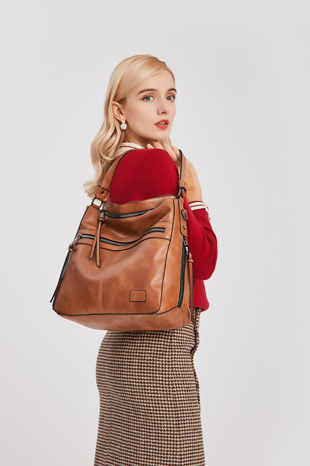 КОЖЕНА ЧАНТА MYL С ПОРТМОНЕ