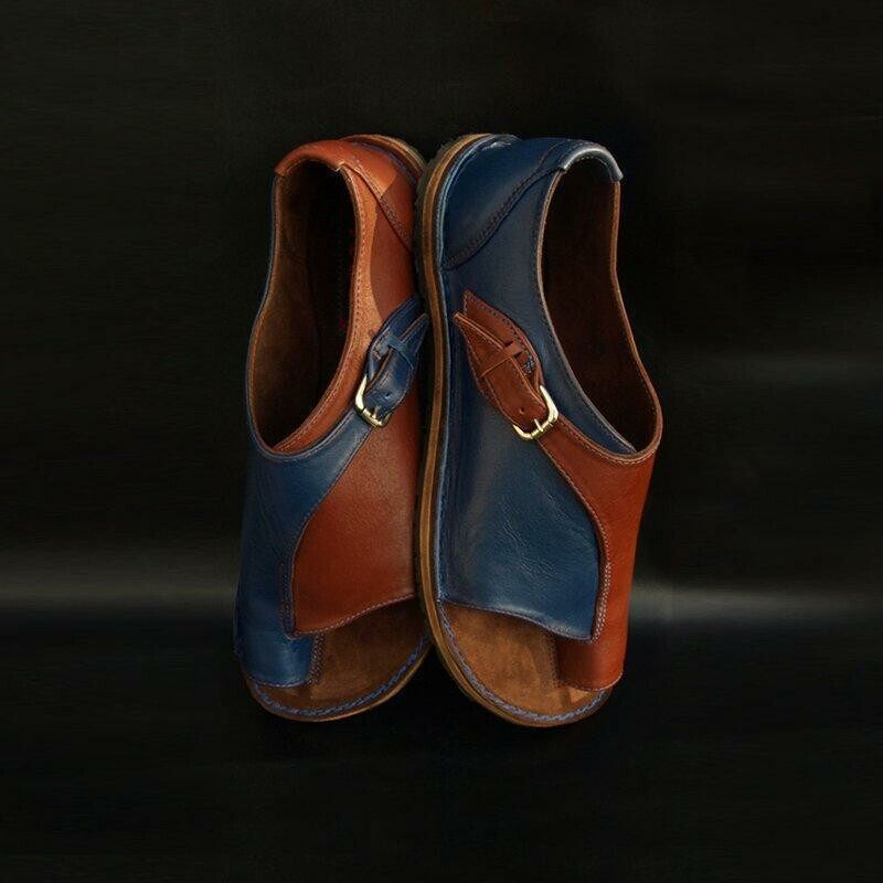 MINI SANDÁLIA FEMININA DE COURO