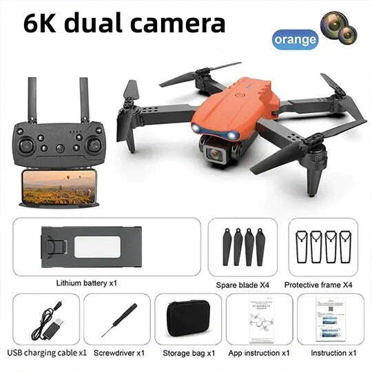 Nejnovější 6K UHD dron s duální kamerou