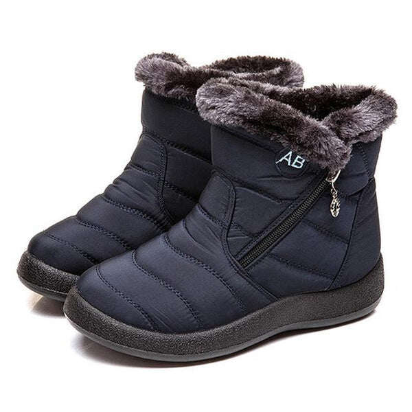 50% de desconto🥾Sapatos de inverno femininos confortáveis, impermeáveis ​​e antiderrapantes